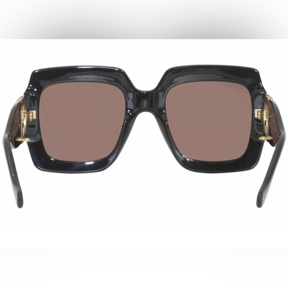 Gucci square sunglasses with detachable chain NWT main image 8